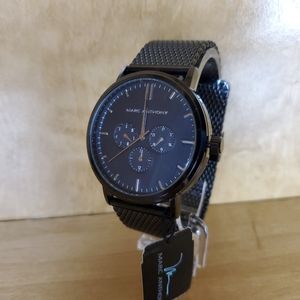 Marc Anthony Kyle Mesh Watch Mineral Crystal 45mm